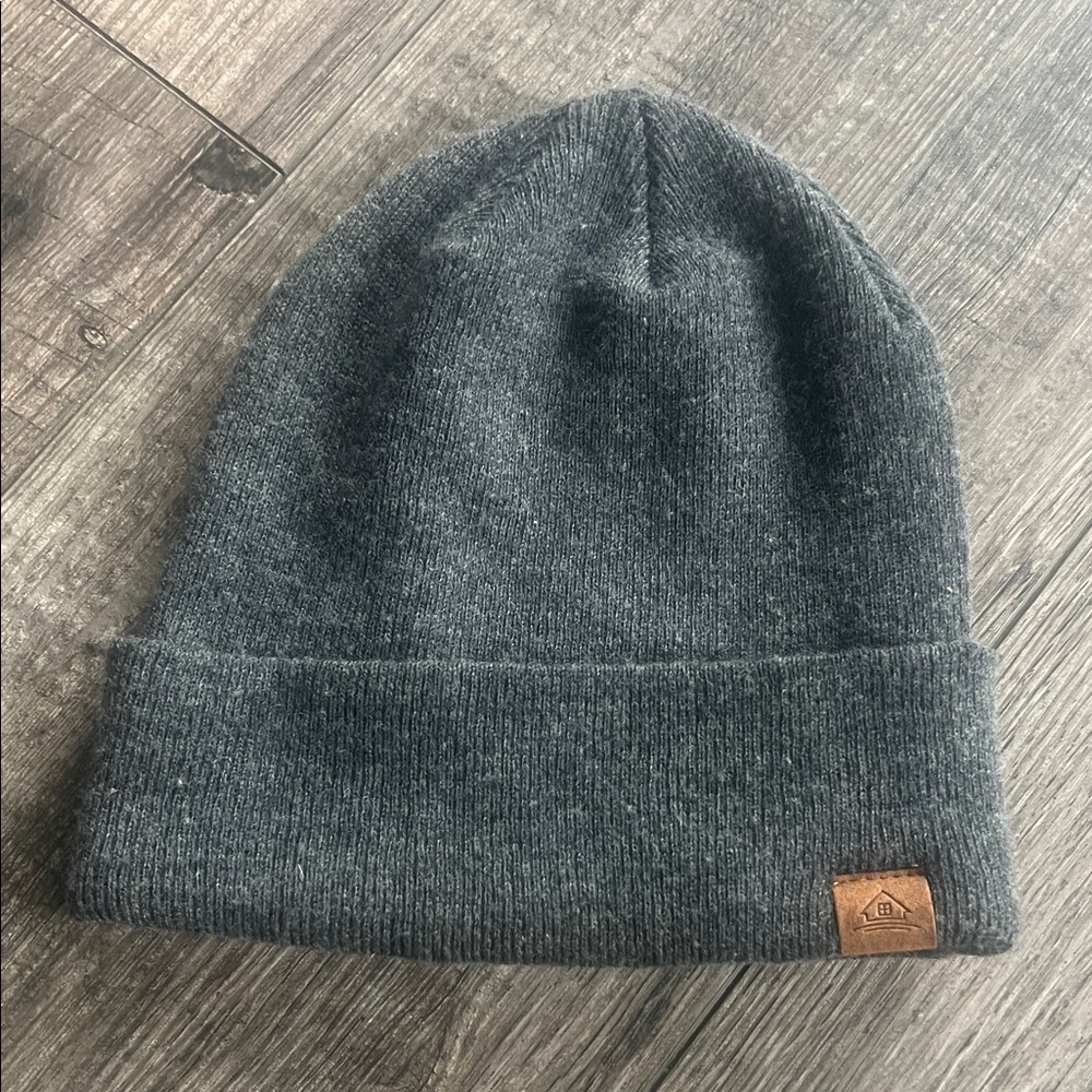 Gray Knit Beanie